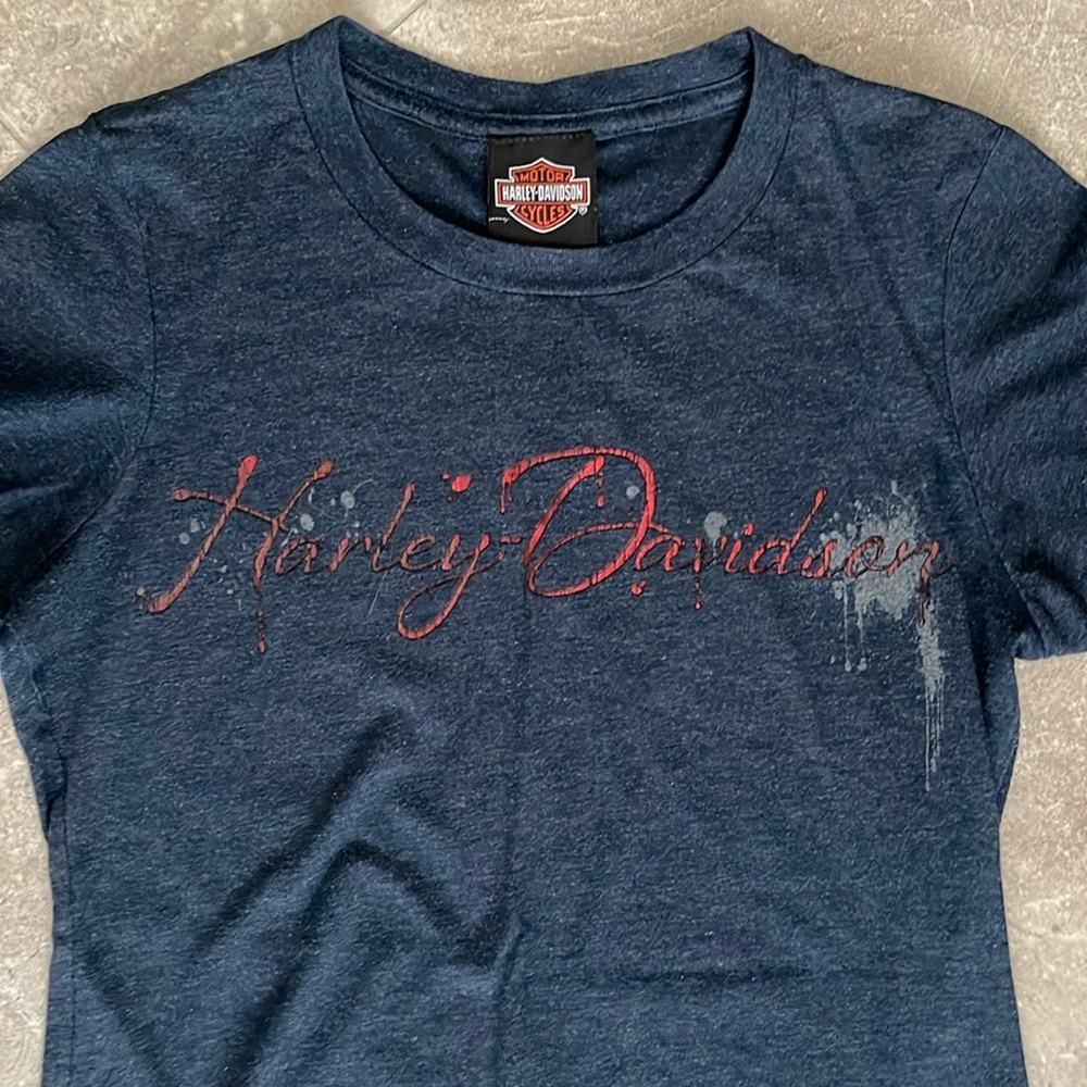 Harley Davidson gently  used biker shirt